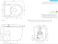 Умный унитаз напольный ArtCeram Hype KHYV002 01 00