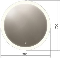 Зеркало Orange Sun Sun OS-70ZE LED-подсветка