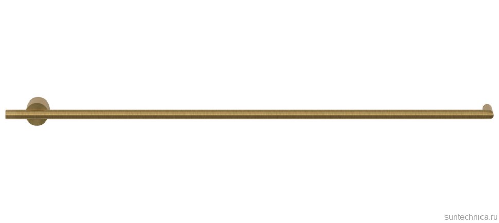 Полотенцесушитель электрический Сунержа Идиллия Plus 1000 5x110 см, скрытое подключение, состаренная латунь, I-образный