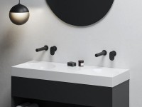 Смеситель для раковины Ravak Spring SG 019.20BL С ВНУТРЕННЕЙ ЧАСТЬЮ, черный матовый Смеситель для раковины Ravak Spring SG 019.20BL С ВНУТРЕННЕЙ ЧАСТЬЮ, черный матовый