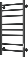 Полотенцесушитель электрический Bauedge M0033 40х80 R черный матовый
