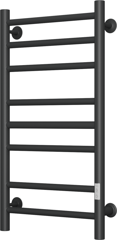 Полотенцесушитель электрический Bauedge M0033 40х80 R черный матовый