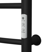 Полотенцесушитель электрический Bauedge M0033 40х80 R черный матовый