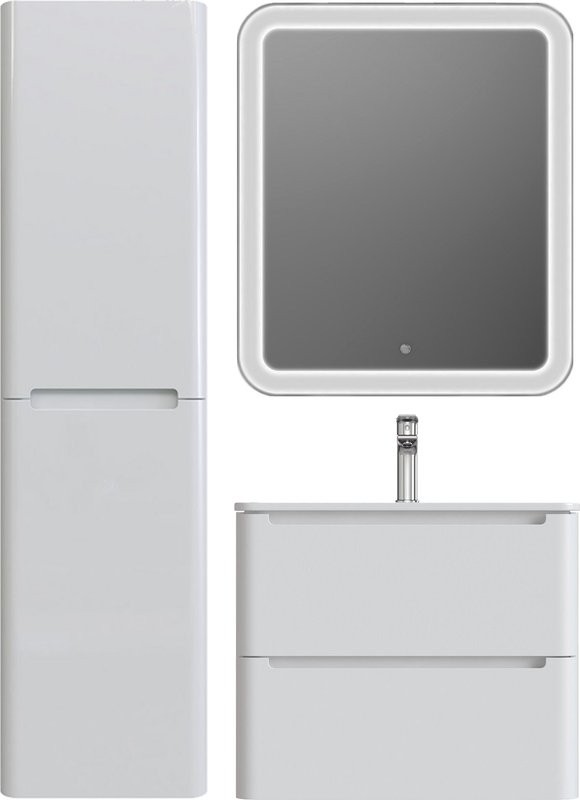 Тумба с раковиной IDDIS Edifice 60 подвесная, белая