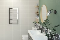 Полотенцесушитель водяной Стилье Версия-КН 00640-8040 80x45 см, без покрытия, лесенка