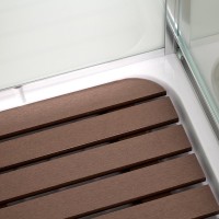 Душевая кабина DTO K401S 100х100, профиль хром, стекло прозрачное