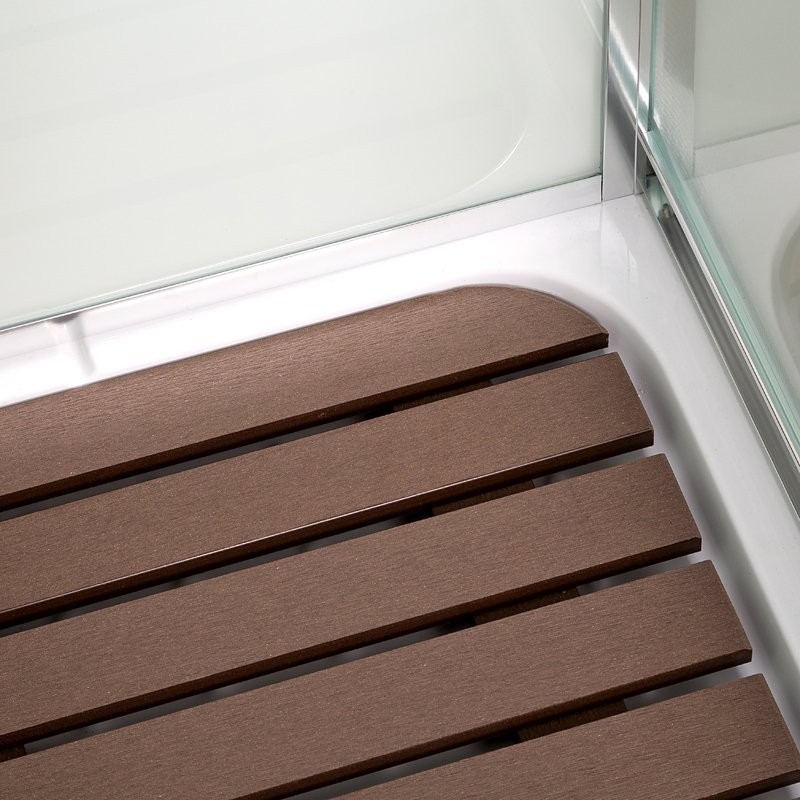 Душевая кабина DTO K401S 100х100, профиль хром, стекло прозрачное