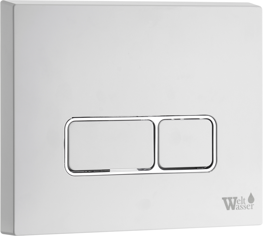Кнопка смыва Weltwasser WW Marberg 410 SE GL-WT белый глянец