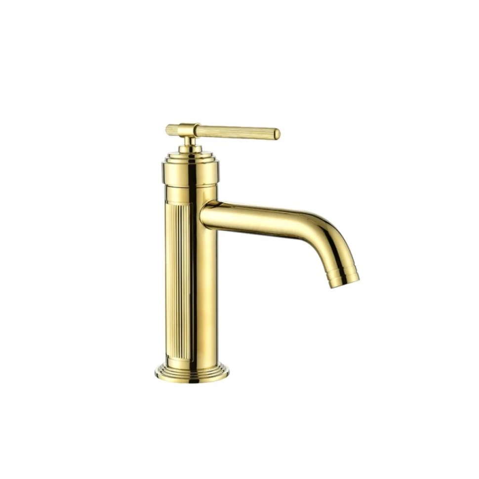 Смеситель для раковины Boheme Eterna 171-G gold