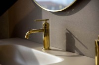 Смеситель для раковины Boheme Eterna 171-G gold Смеситель для раковины Boheme Eterna 171-G gold