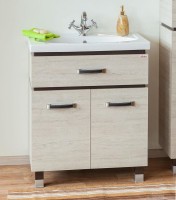 Тумба с раковиной Sanflor Техас 70, напольная, орегон