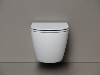 Унитаз подвесной Ceramicanova Whirl, торнадо 3.0, сиденье микролифт, белый, CN11007T