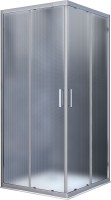 Душевой уголок Vincea Rapid VSS-3R80/90MT 80-90x80-90, профиль хром, стекло текстурное