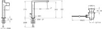 Смеситель для раковины Jacob Delafon Composed E73159-TT