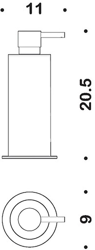 Дозатор Colombo Design Plus W4980 XL