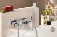 Смеситель для ванны с душем Grohe Eurocube 23141000 Смеситель для ванны с душем Grohe Eurocube 23141000