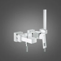 Смеситель для ванны с душем Grohe Eurocube 23141000 Смеситель для ванны с душем Grohe Eurocube 23141000