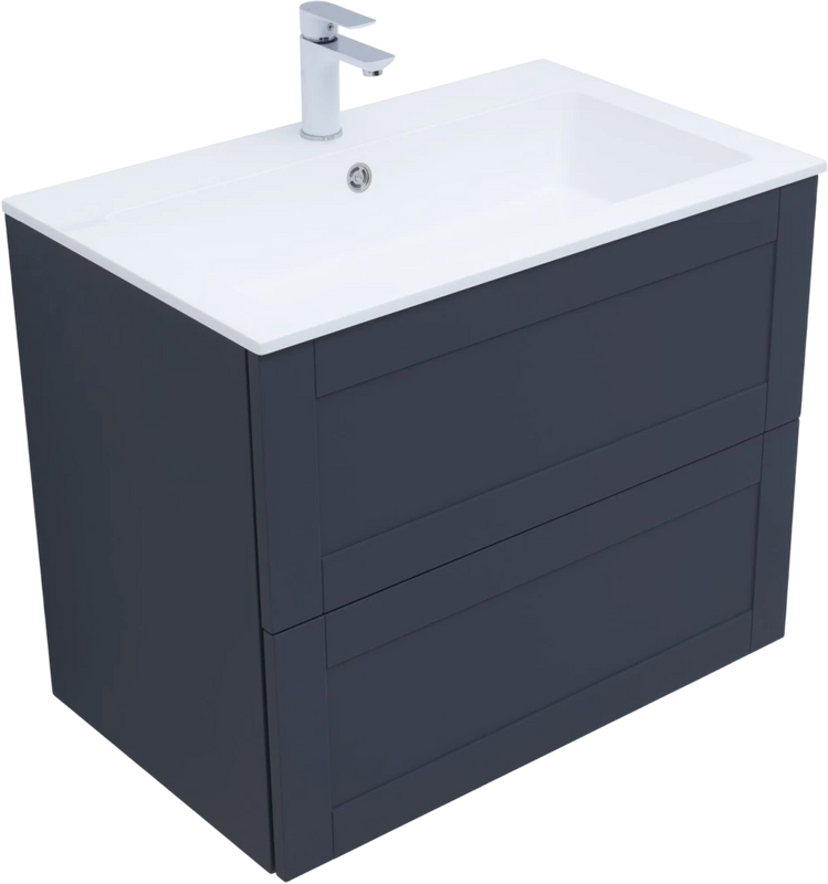 Мебель для ванной комнаты Aquanet Терра 80 подвесная, маренго