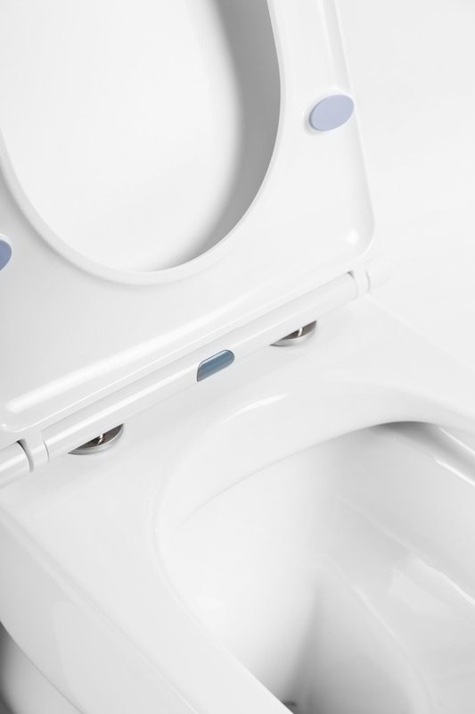 Унитаз подвесной BelBagno Onda BB066CHR безободковый, крышка BB2031SC с микролифтом