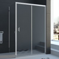 Душевой уголок Veconi Rovigo RV-040 110х80 см, профиль хром, стекло прозрачное