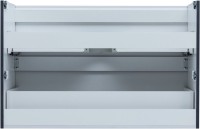 Тумба с раковиной Aquanet Джейн 100 подвесная, маренго