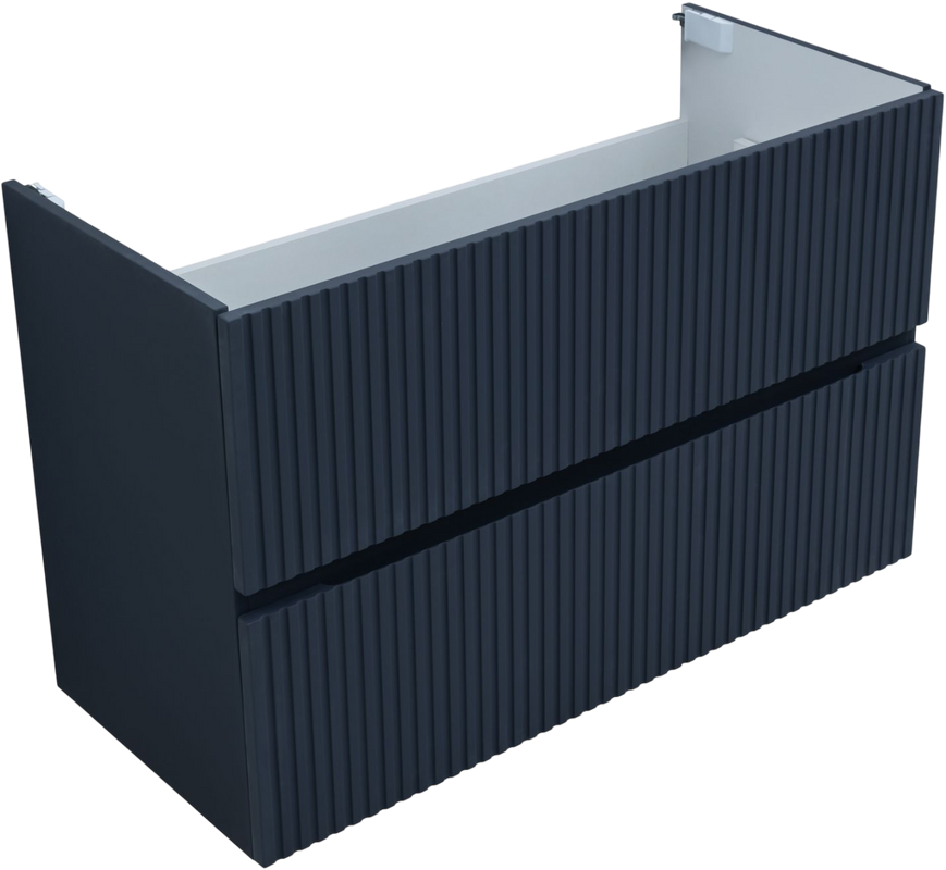 Тумба с раковиной Aquanet Джейн 100 подвесная, маренго