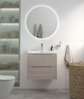 Мебель для ванной комнаты BelBagno Etna 70 rovere grigio, раковина BB-8099-70