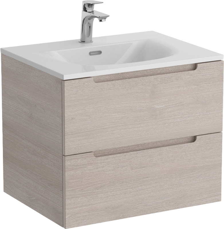 Мебель для ванной комнаты BelBagno Etna 70 rovere grigio, раковина BB-8099-70
