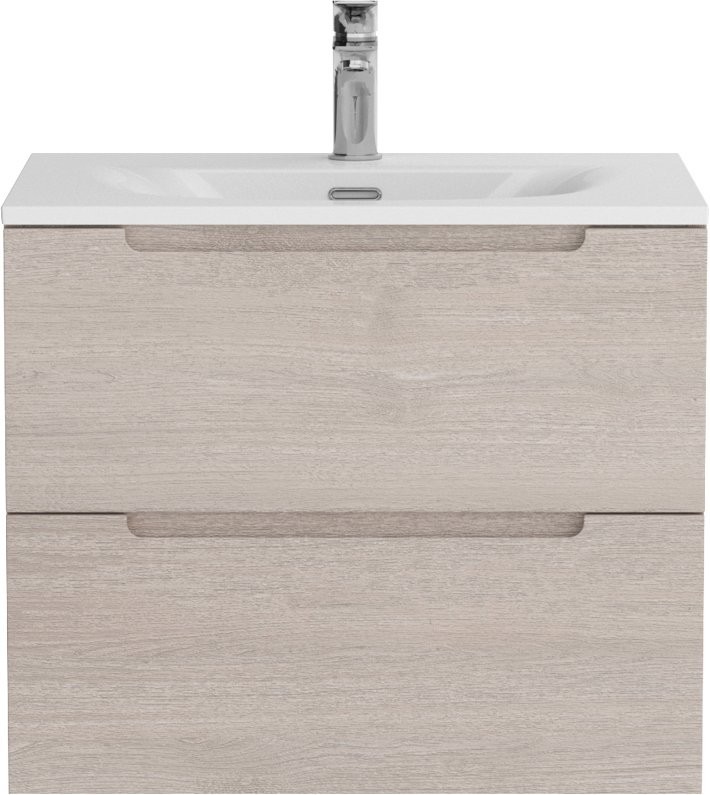 Мебель для ванной комнаты BelBagno Etna 70 rovere grigio, раковина BB-8099-70
