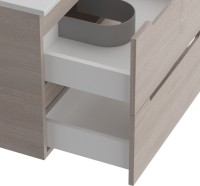 Мебель для ванной комнаты BelBagno Etna 70 rovere grigio, раковина BB-8099-70