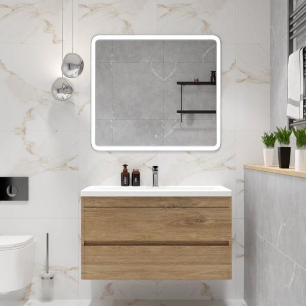 Мебель для ванной комнаты Art&Max Family-M 90 подвесная, harbor golden