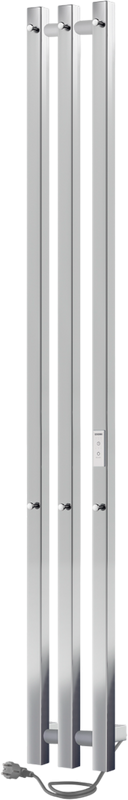 Полотенцесушитель электрический Indigo Style 3 PRO LSPRE120-13Rt полированный хром