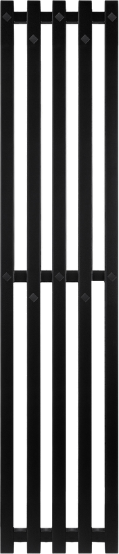 Полотенцесушитель водяной Secado Сандриго 5К 1000/280 100x30 см, матовый черный, I-образный