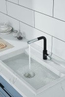 Смеситель для кухни Paulmark Kassel Ka214311-401 антрацит