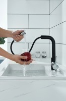 Смеситель для кухни Paulmark Kassel Ka214311-401 антрацит