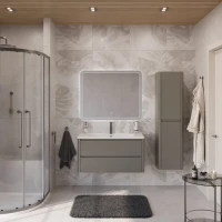 Мебель для ванной комнаты Cezares Relax 100 сатин, раковина Cezares CZR-1000/480-LV-MR-NV