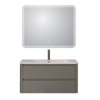 Мебель для ванной комнаты Cezares Relax 100 сатин, раковина Cezares CZR-1000/480-LV-MR-NV