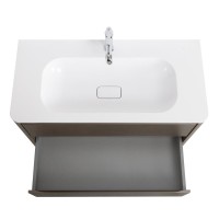 Мебель для ванной комнаты Cezares Relax 100 сатин, раковина Cezares CZR-1000/480-LV-MR-NV