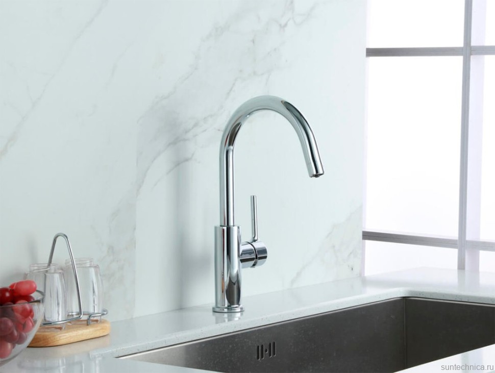 Смеситель для кухни Lemark Comfort LM3073C хром