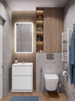 Тумба с раковиной BelBagno Kraft 39 50 напольная, bianco opaco