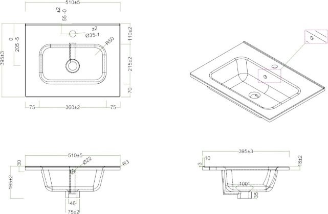 Тумба с раковиной BelBagno Kraft 39 50 напольная, bianco opaco
