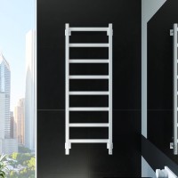 Полотенцесушитель электрический Grota Soffi K RAL9016 EL 43х120, матовый белый
