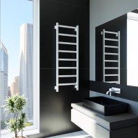 Полотенцесушитель электрический Grota Soffi K RAL9016 EL 43х120, матовый белый