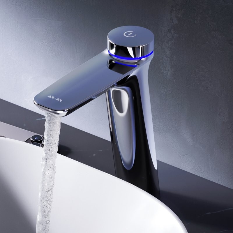 Термостатический смеситель AM.PM Inspire V2.0 F50A92400 TouchReel электронный