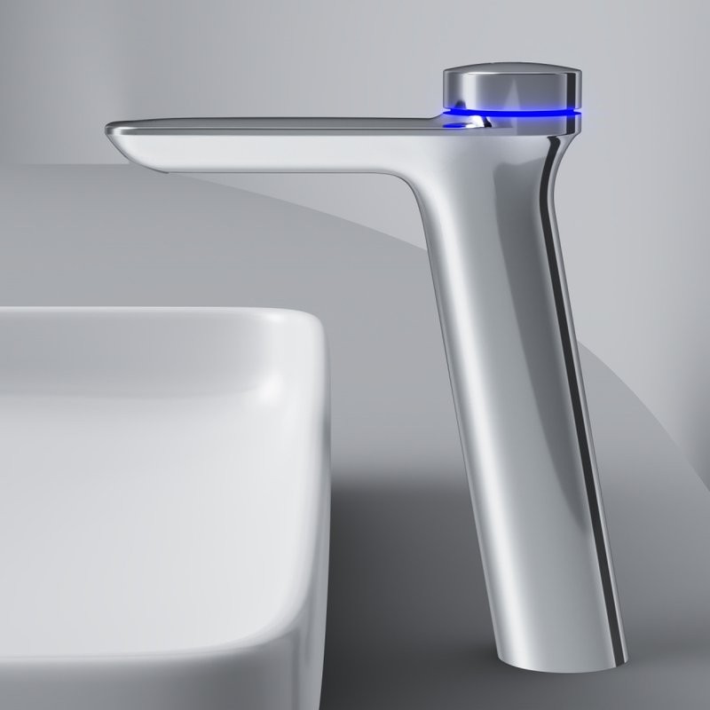 Термостатический смеситель AM.PM Inspire V2.0 F50A92400 TouchReel электронный