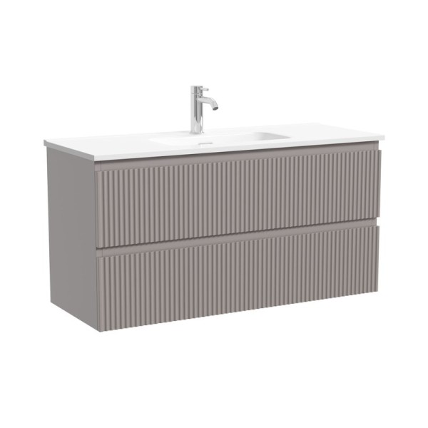 Тумба для ванной подвесная Snob R 995х390х500, Doha Soft, SNR100/39SM