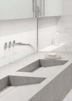 Смеситель для раковины Kludi Nova Fonte Puristic 201460515 С ВНУТРЕННЕЙ ЧАСТЬЮ
