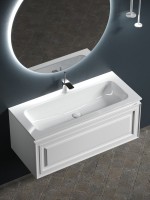 Мебель для ванной комнаты Sancos Very 100 bianco