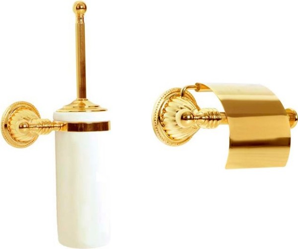 Набор Ершик Boheme Hermitage Gold + Держатель