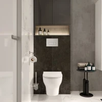 Унитаз подвесной VitrA Zentrum Round 7786B003-0075 безободковый, с микролифтом